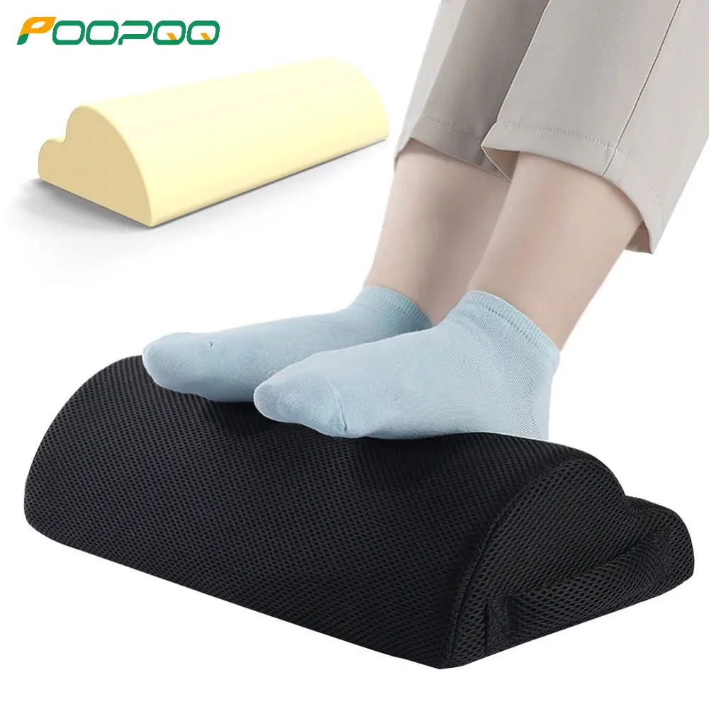 Footrest Under Desk - Comfort Foot Rest Under Desk All-Day
