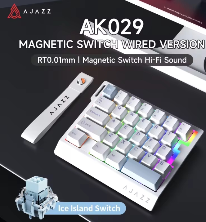 Esports Pc Gaming - AK029 Wired One-Handed Gaming Keyboard HE