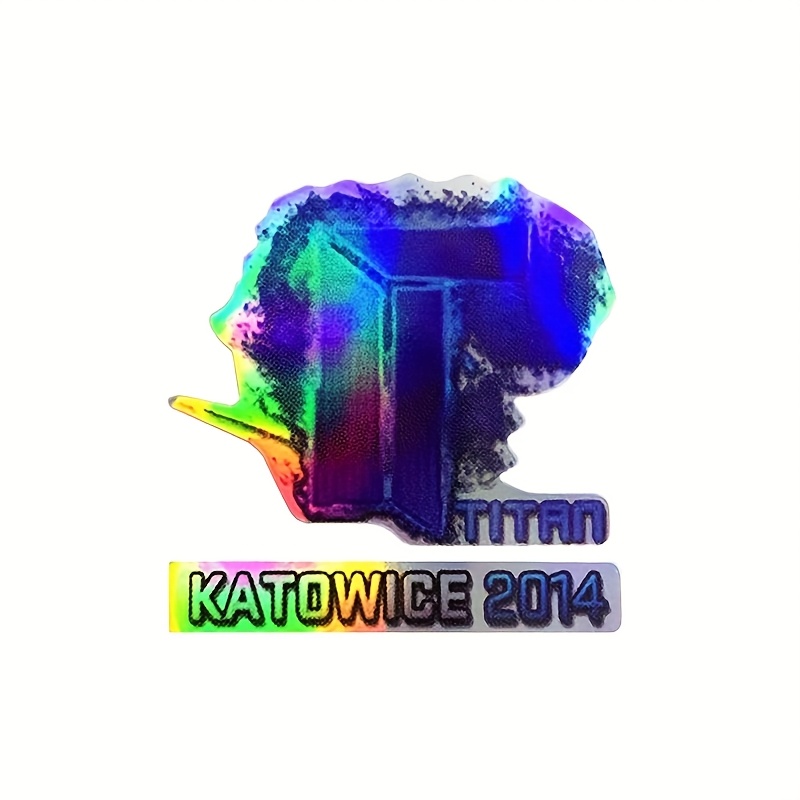 Holographic Gaming Sticker Set - Esports Gaming Logos 评论和价格