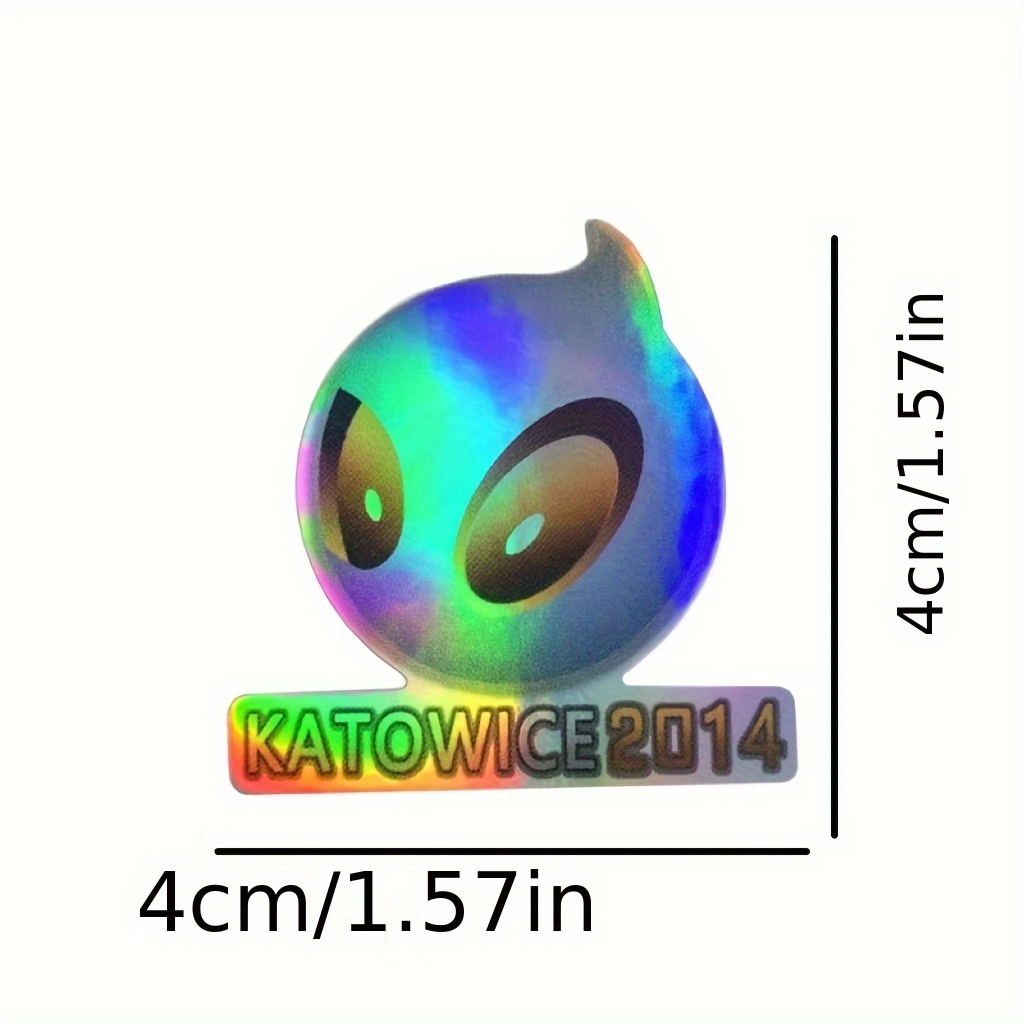 Holographic Gaming Sticker Set - Esports Gaming Logos 评论和价格