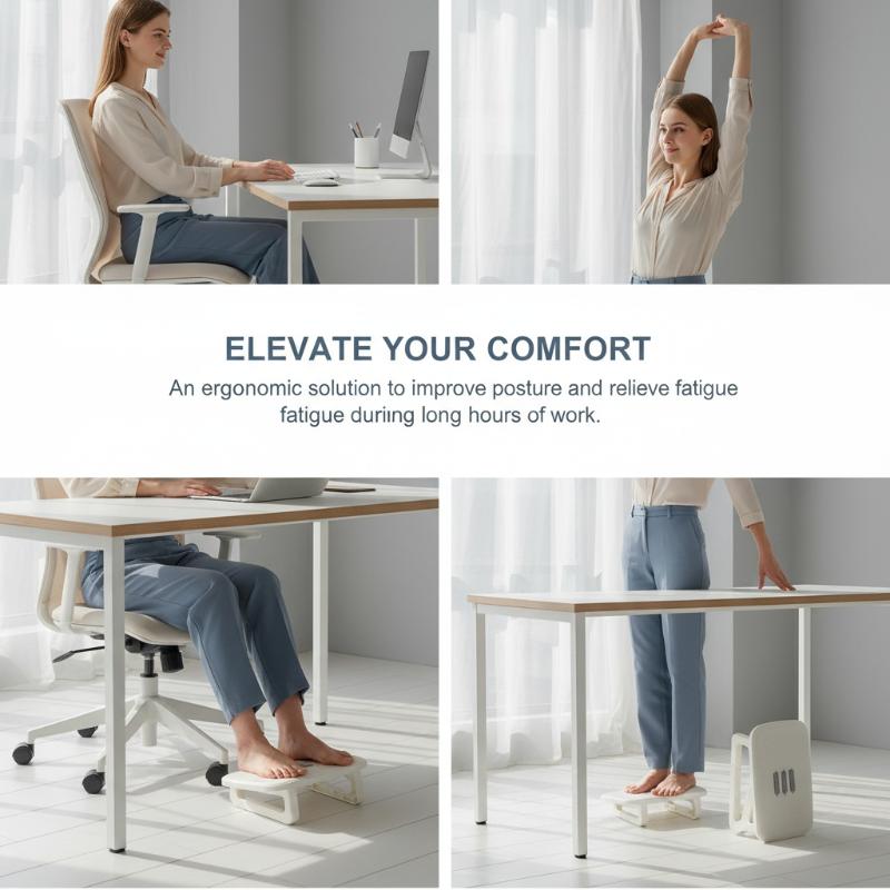 Ergonomic Under Desk Foot Stoo - Footrest Under Desk 评论和价格