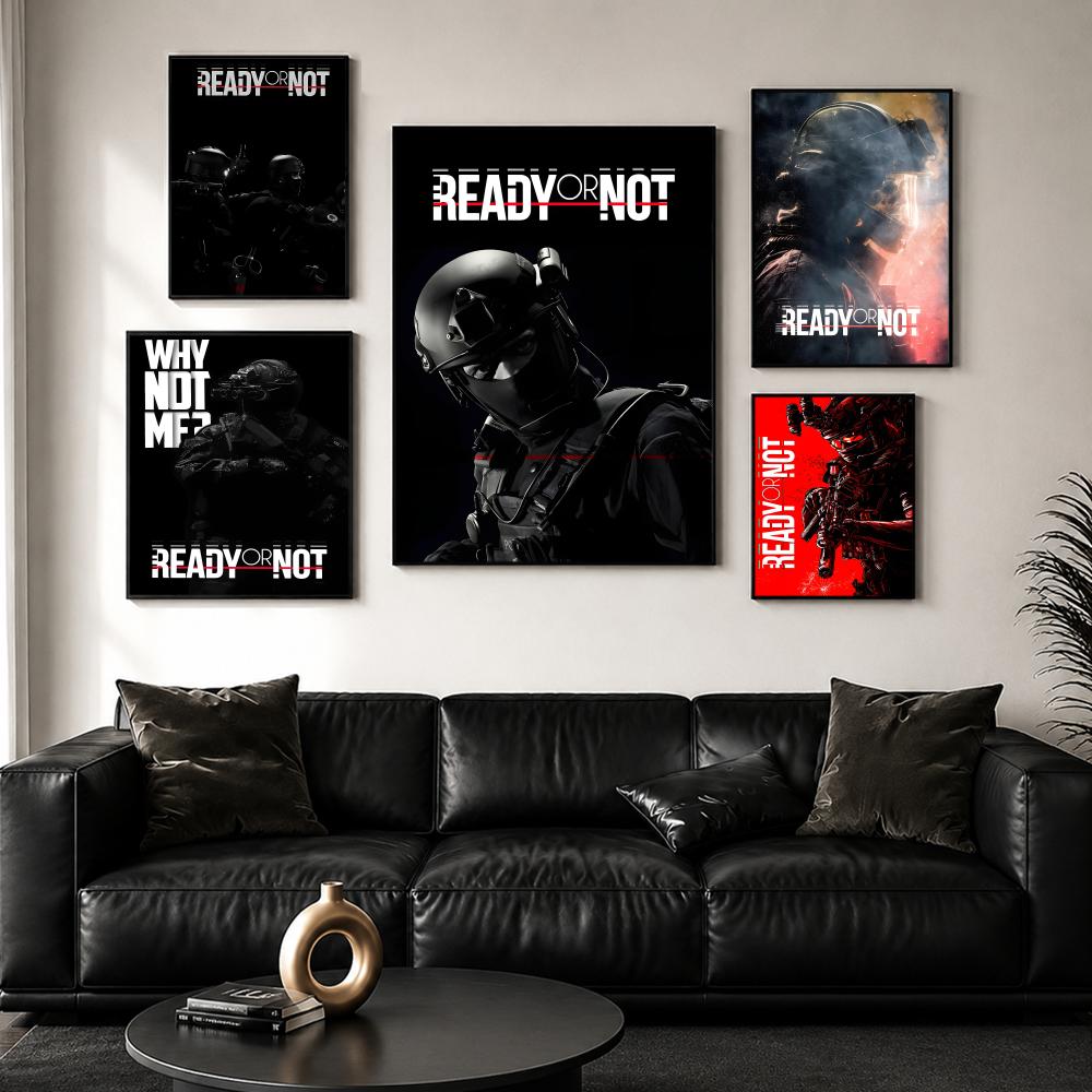 R-Ready or N-NotS Poster HD Wa - Esports Or Gaming 评论和价格