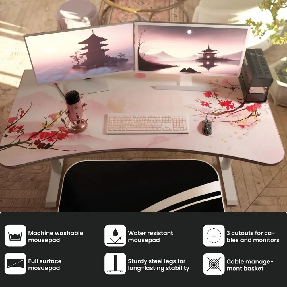 Curved Gaming and Office Desk  - Gaming Monitor Curved 评论和价格
