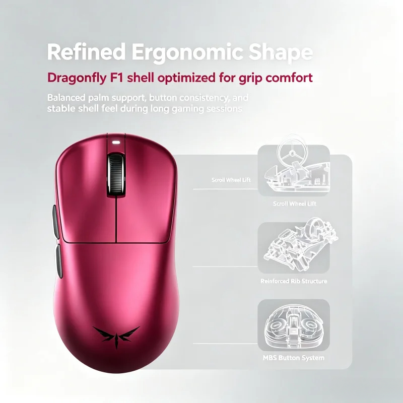VGN Dragonfly F1 V5 Wireless G - Esports Pc Gaming 评论和价格
