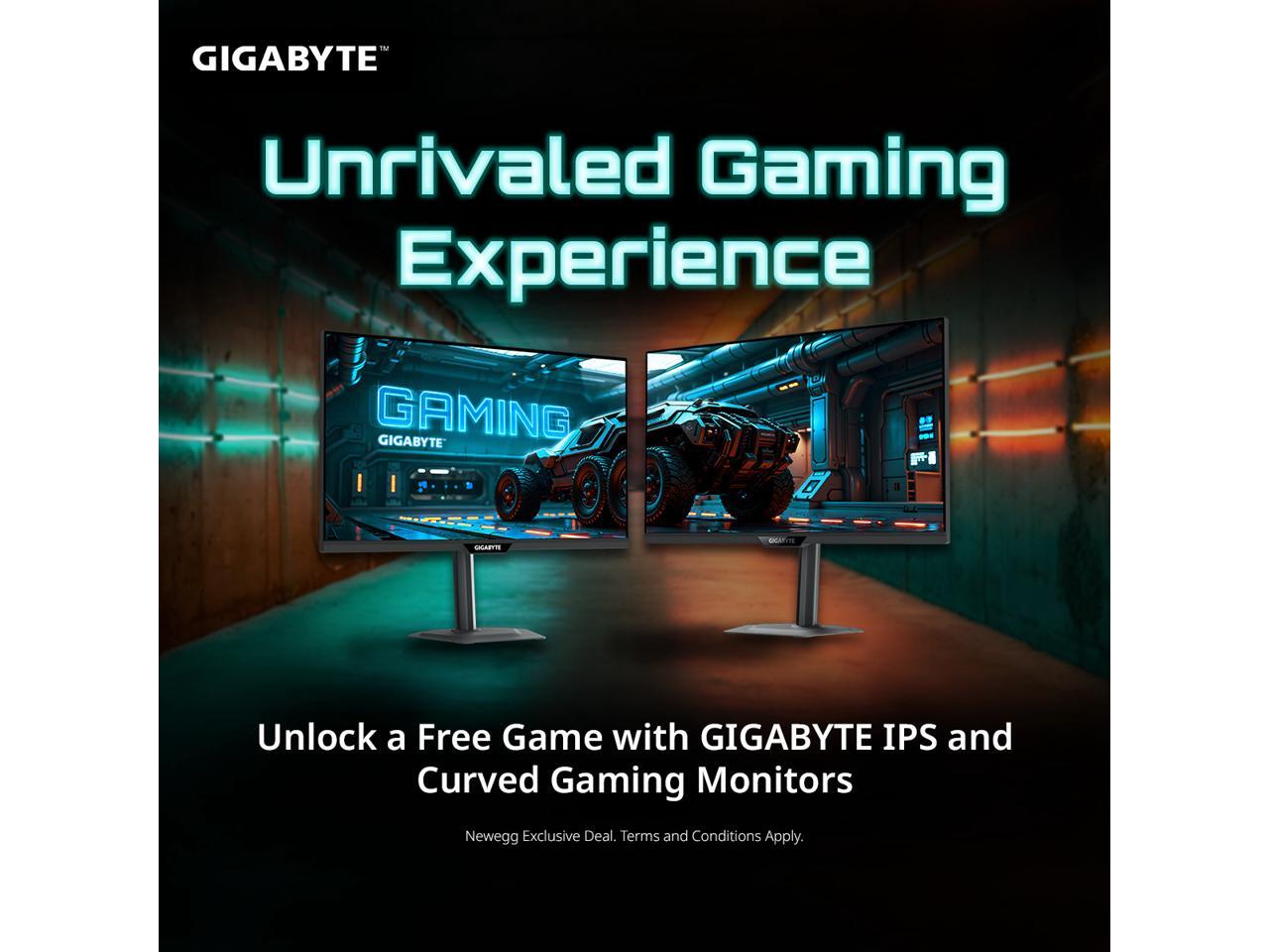 GIGABYTE 27 inch QHD 2K 1440P  - Gaming Monitor Curved 评论和价格
