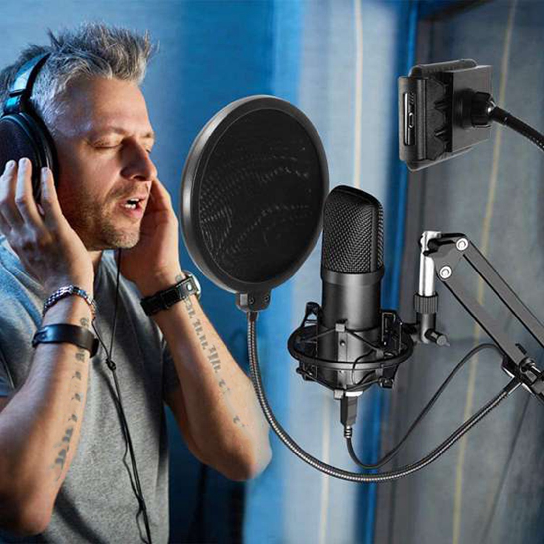 NALFI-Microphone Stand,Adjusta - Microphone Arm Boom 评论和价格