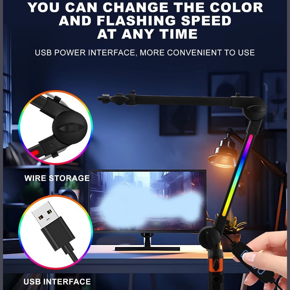 Microphone Boom Arm Mic Stand  - Microphone Arm Boom 评论和价格
