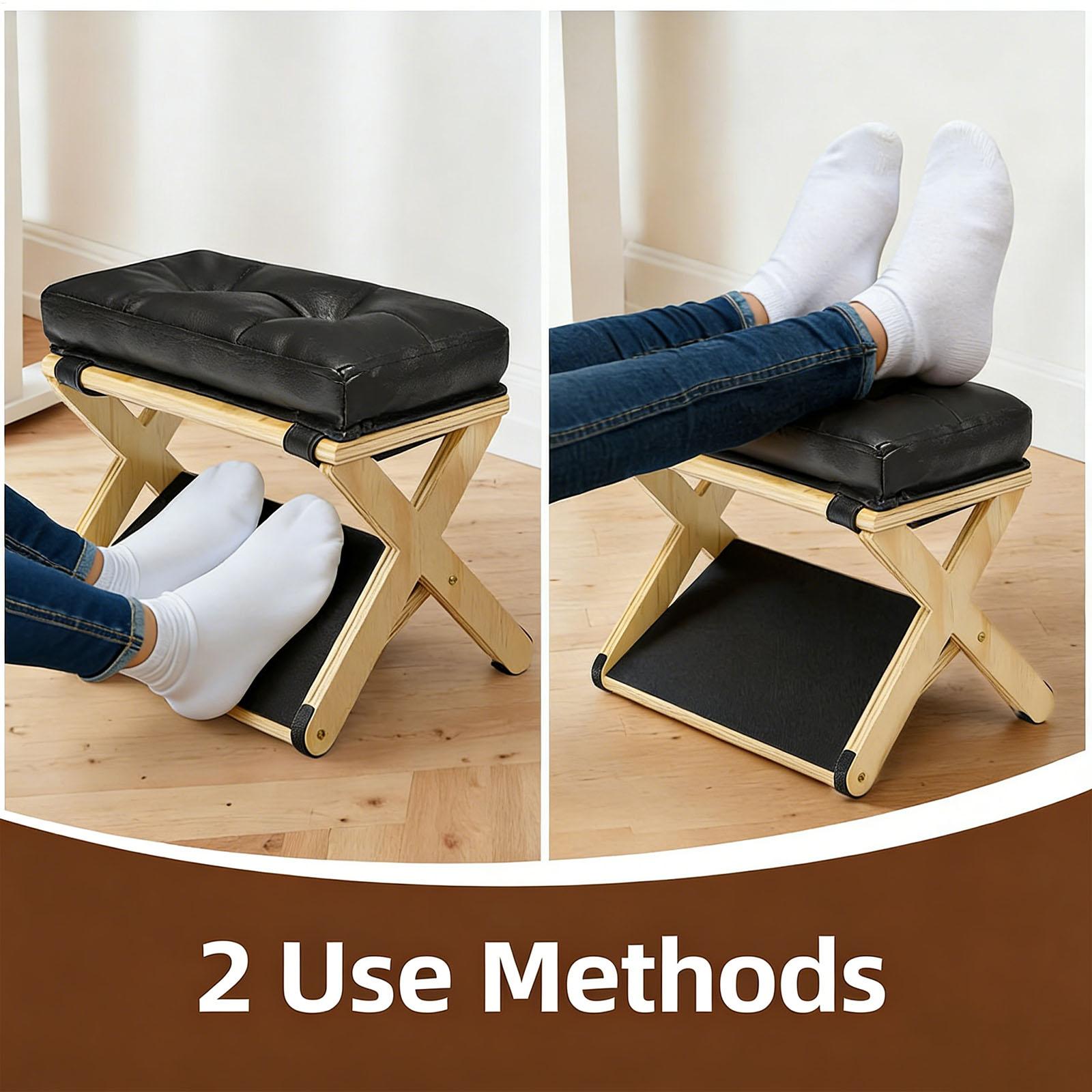 Foot Rest Under Desk Wooden Do - Footrest Under Desk 评论和价格
