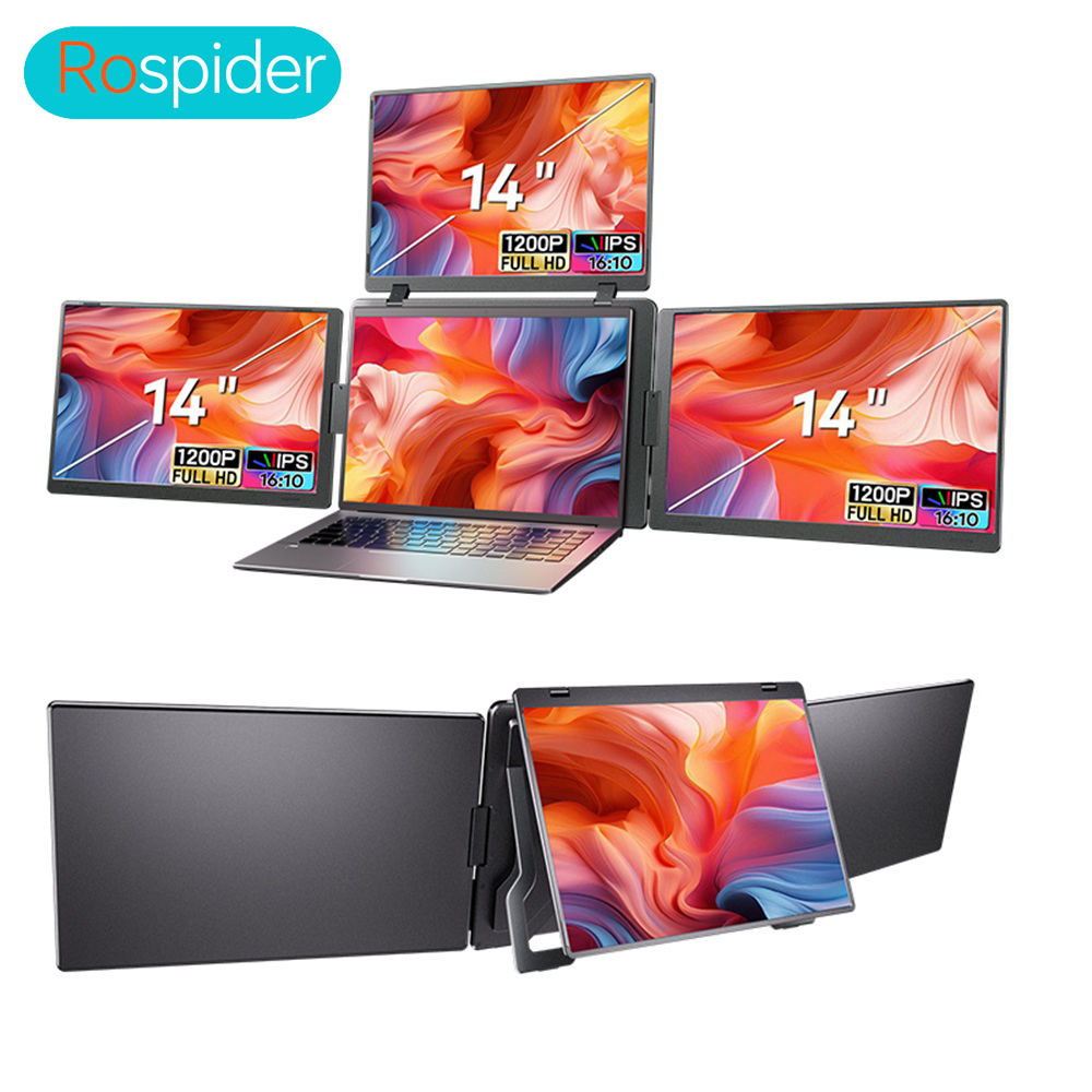 Rospider 14 to 18.5 inch Tripl - Gaming Monitor Curved 评论和价格